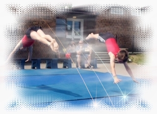 Gymnastics at Grange Park school