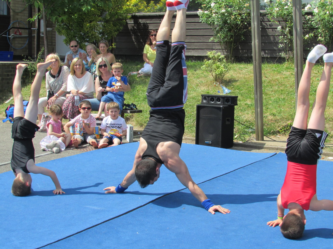 Gymnastics at Hadley Wood in London