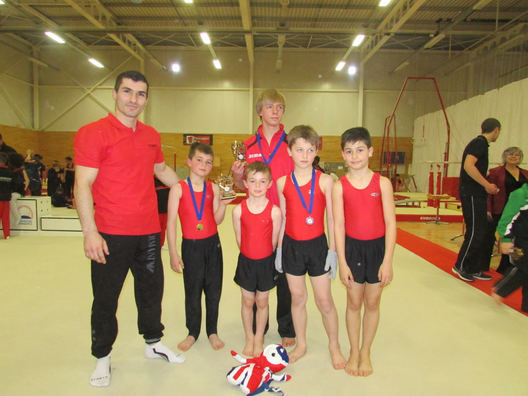 Elite Gymnastics Club - Boys Team 2014
