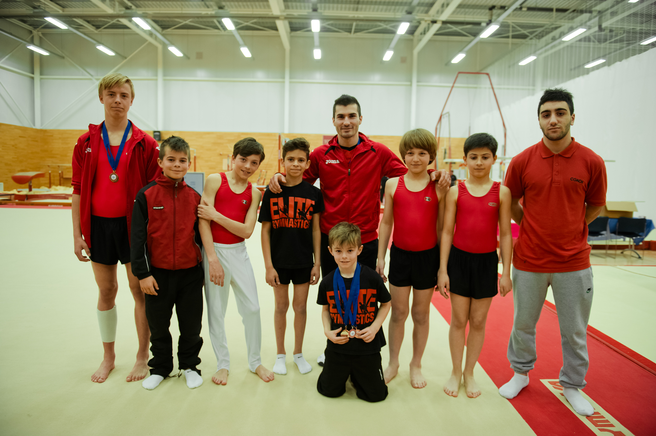 Elite Gymnastics Academy - Boys Team 2015