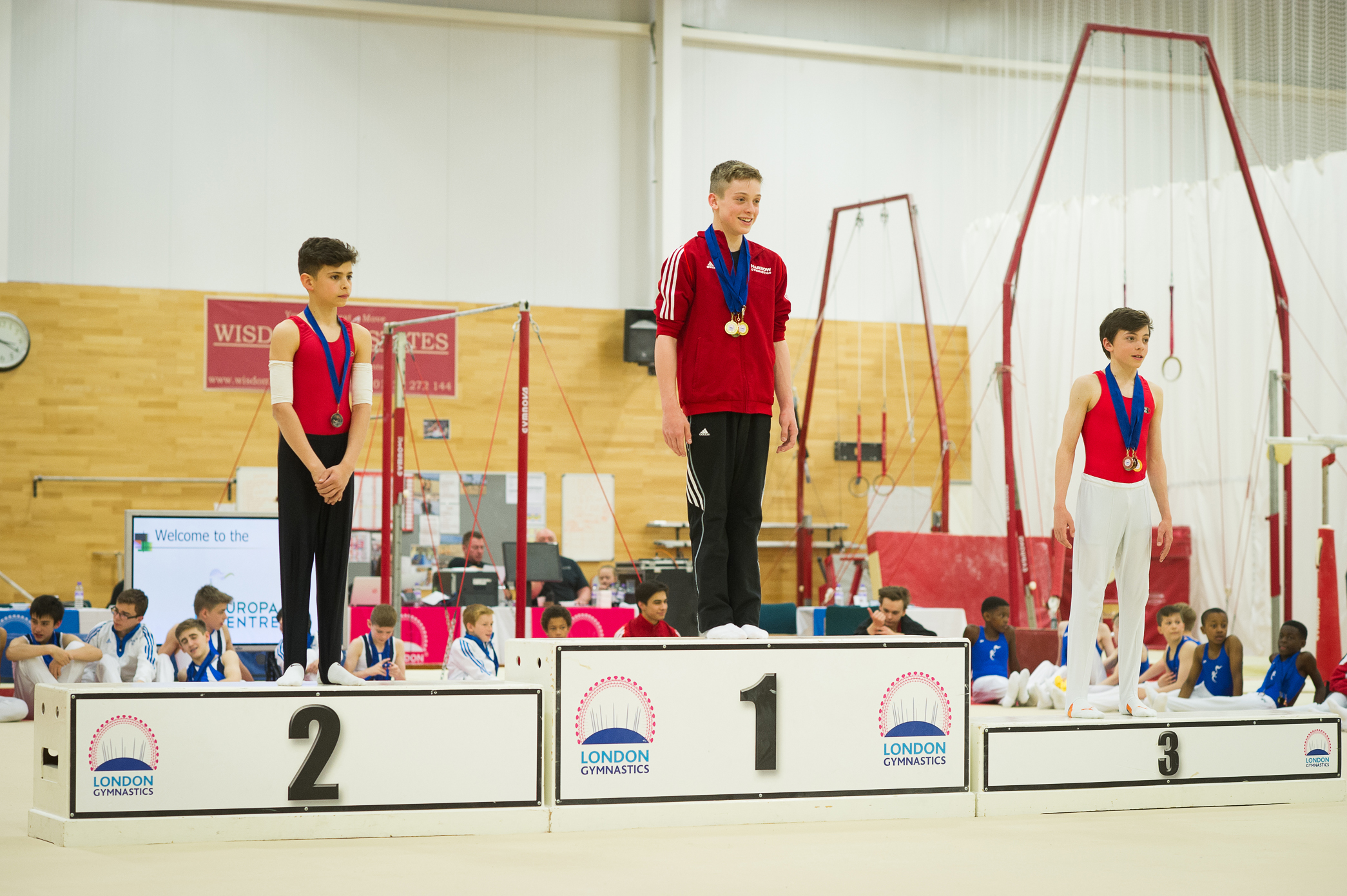 Silver on Parallel bars at the 2016 London Regional Championships