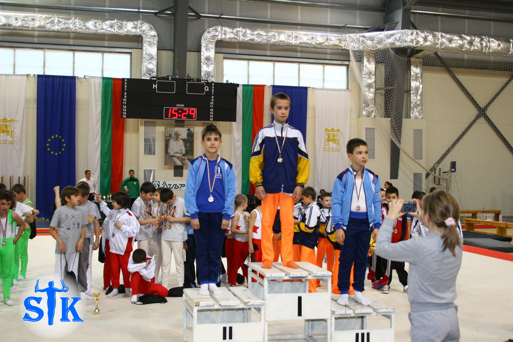 Bronze medalist on Pommel Horse (Alexander Penchev)