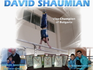 Vice-Champion on Parallel bars (David Shaumian)