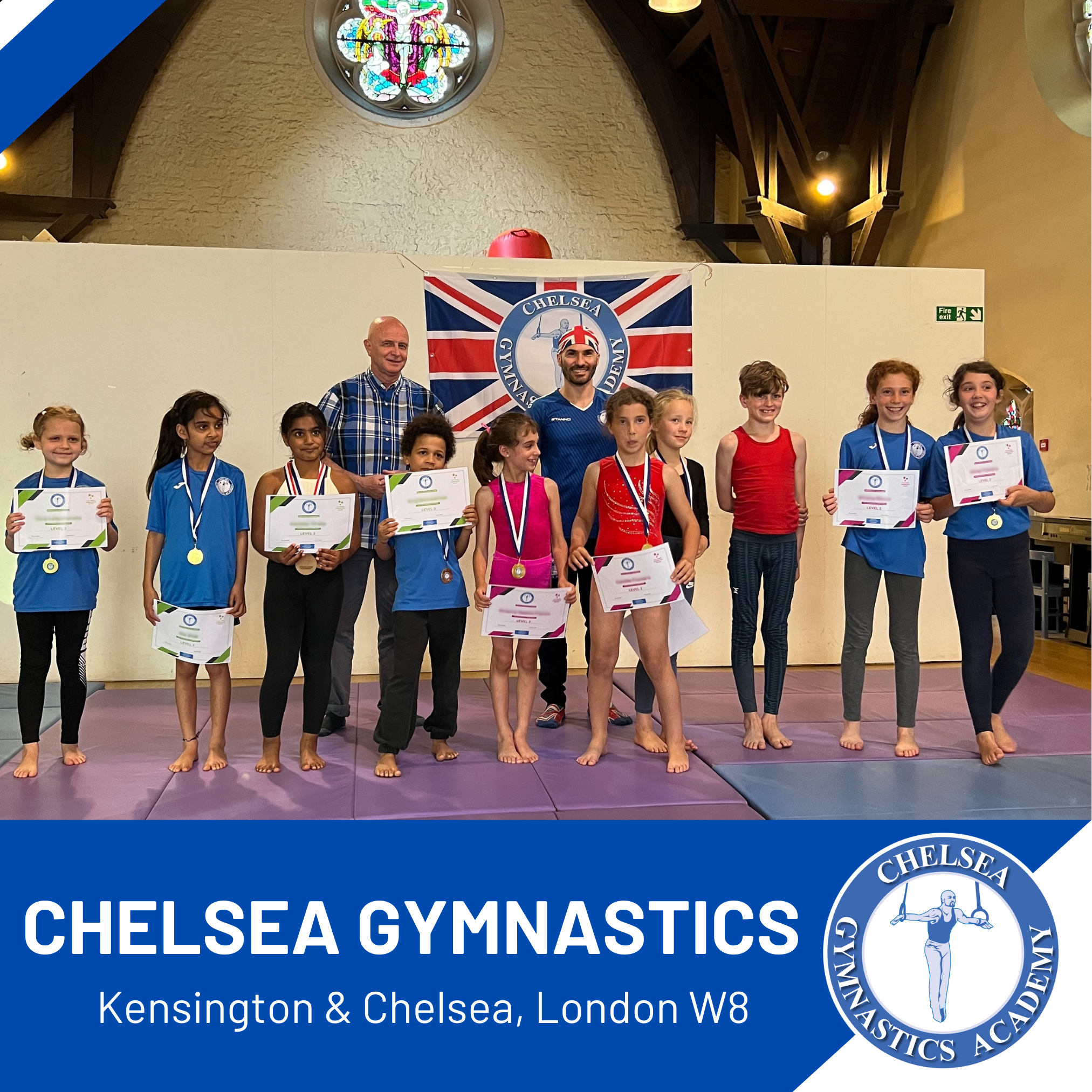 First Annual Gymnastics Performance at Chelsea Gymnastics Academy in Kensington, London 2023