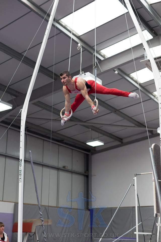 Straddle Planch on Rings