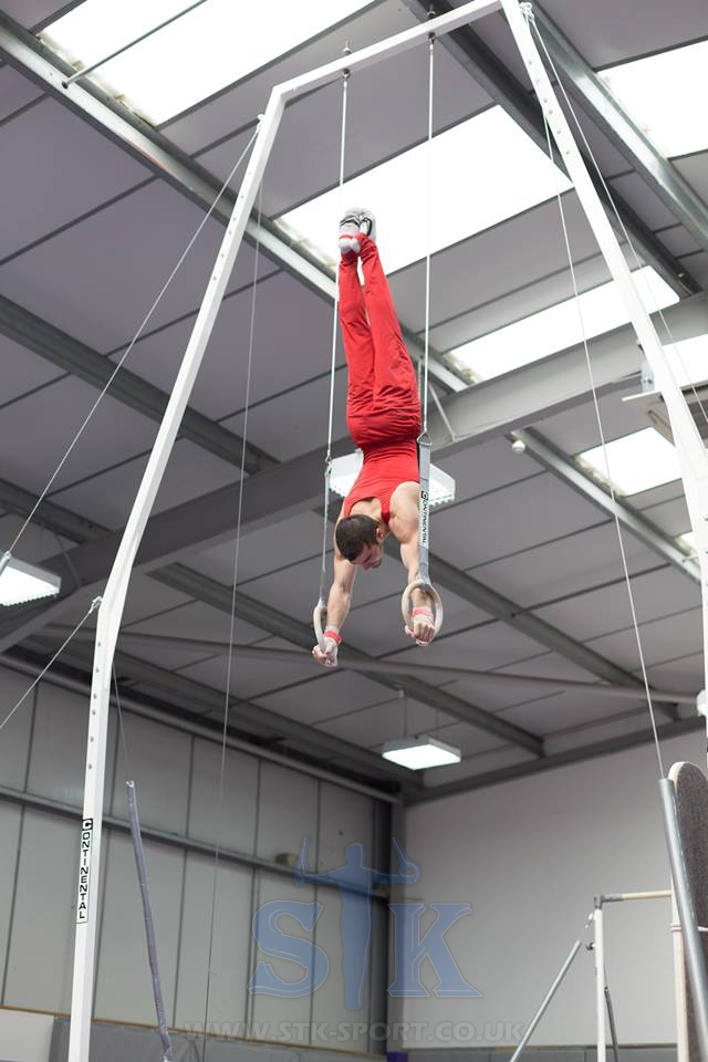 Handstand on Rings at 1066 Gymnastics Academy in England
