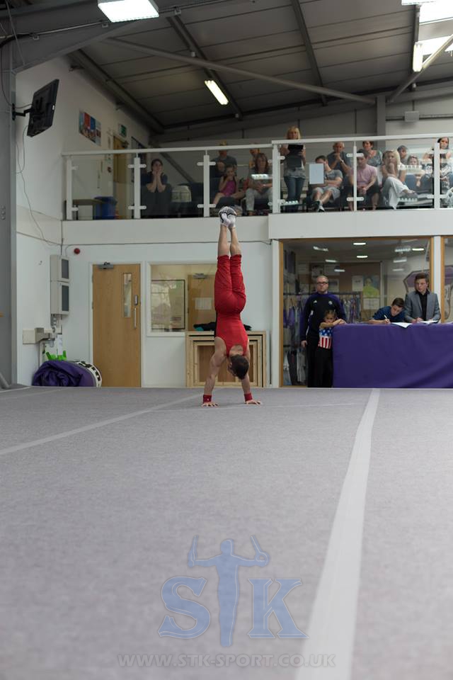 Handstand at 1066 Gymnastics Academy
