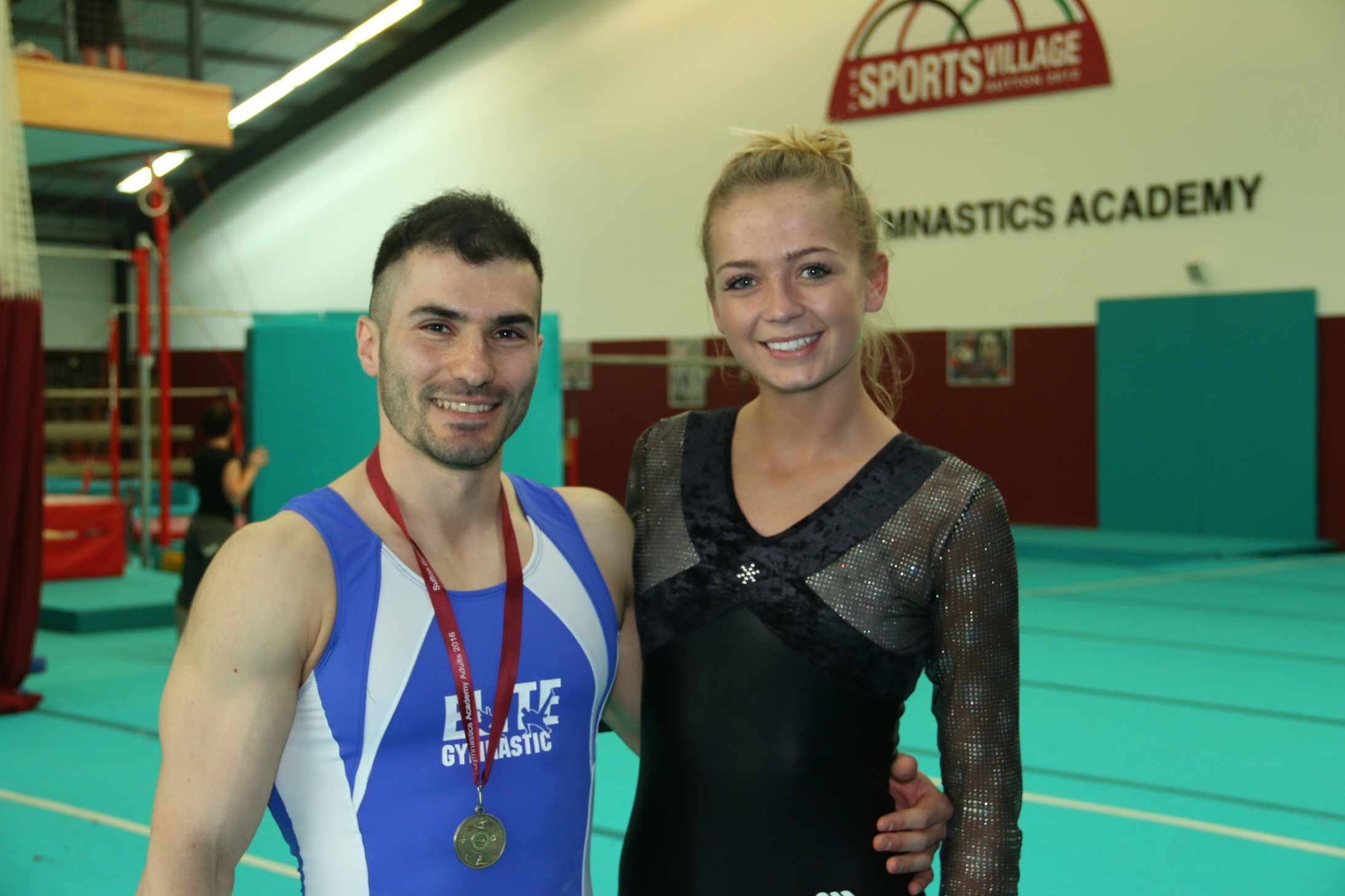 Smiles at the Sutton Gymnastics Academy Adults Competition 2016