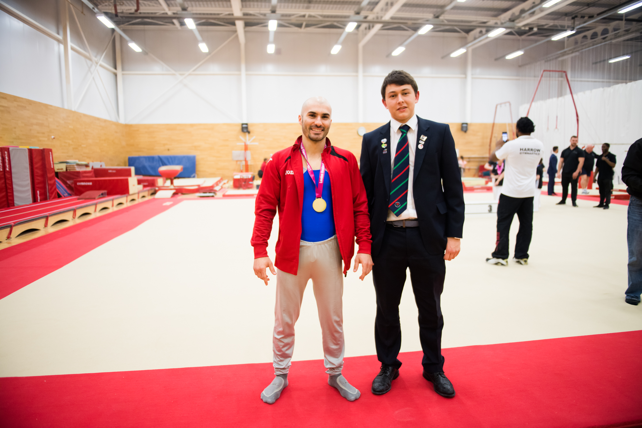 With our Men's Artistic Gymnastics National Judge Paul Newton