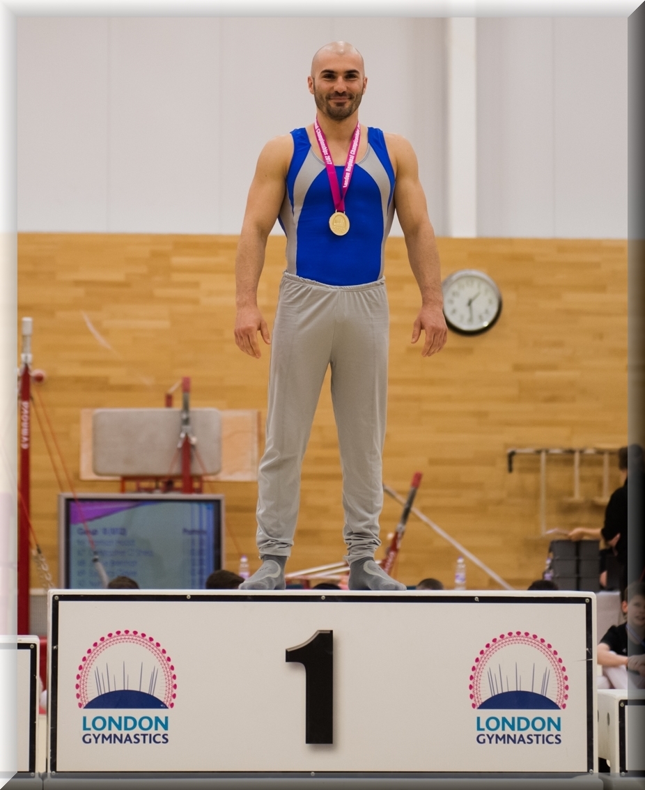 Stefan Kolimechkov is 3-times London Gymnastics Champion