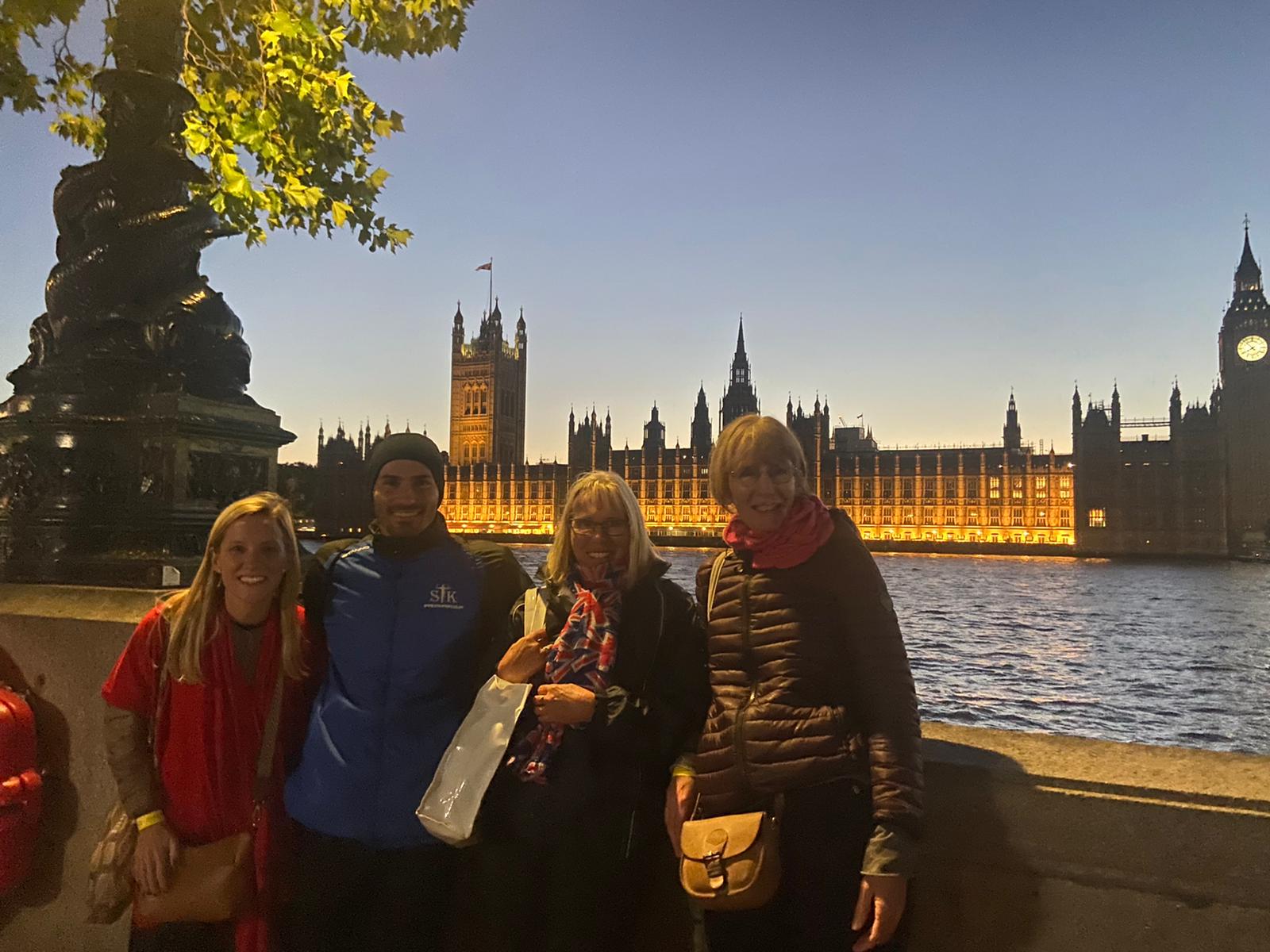 We reached Westminster in the evening of the 16th of September 2022 for the Lying-in-state