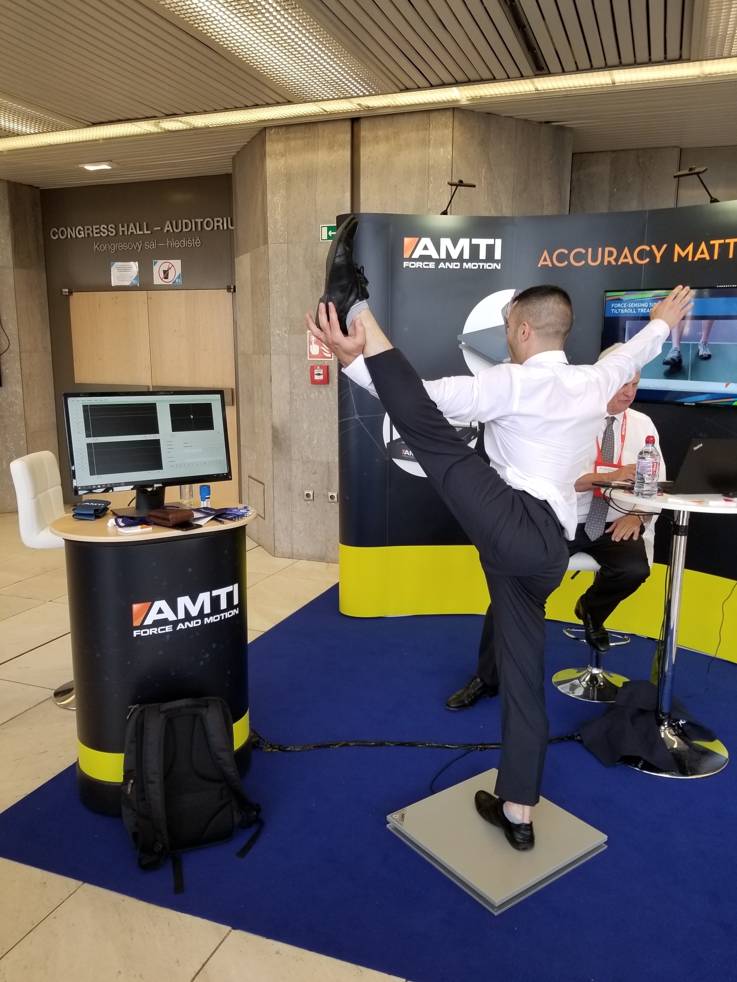 AMTI force and motion platforms at the ECSS 2019