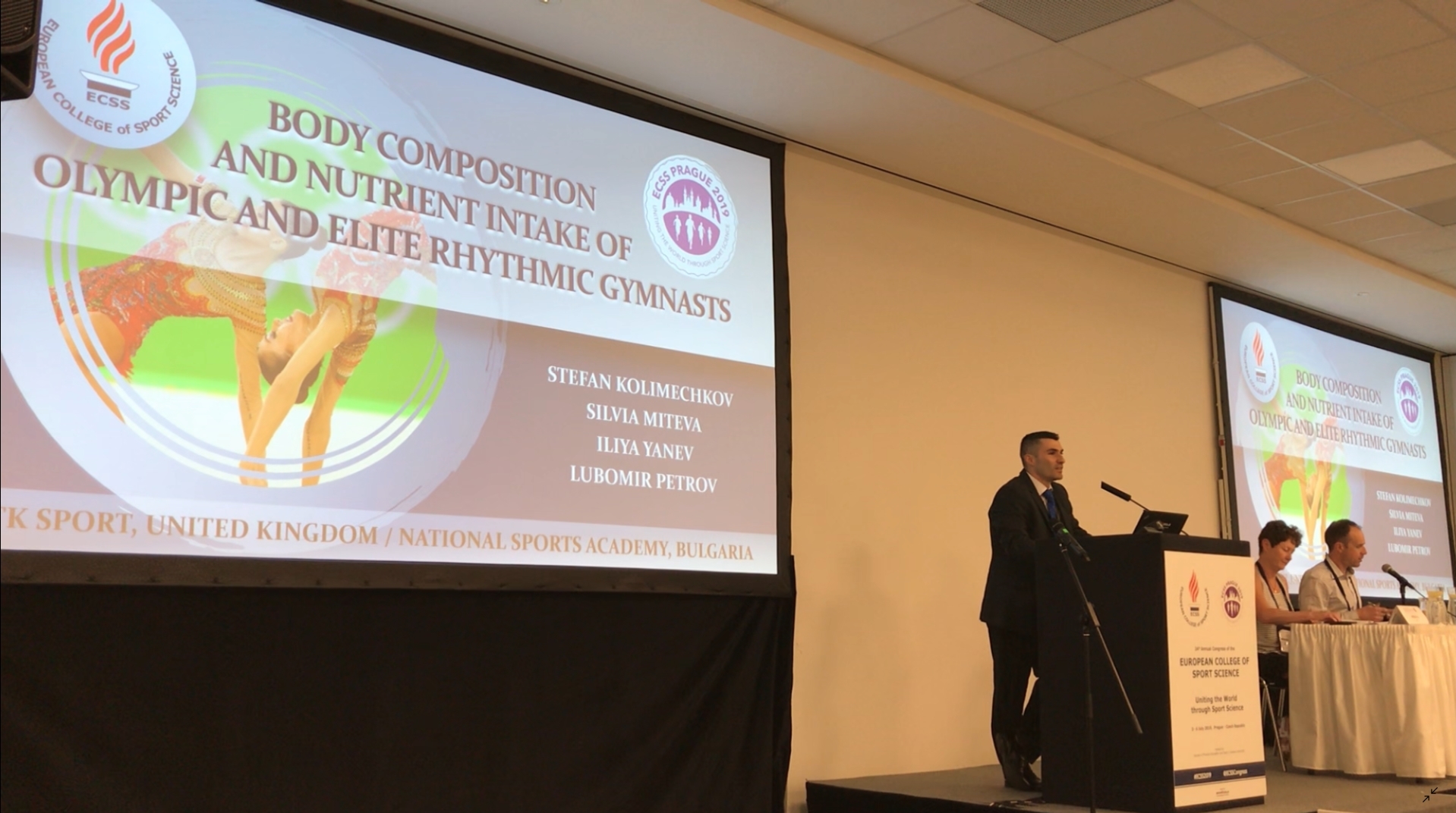 ECSS 2019 - body composition and nutrition of elite rhythmic gymnastics